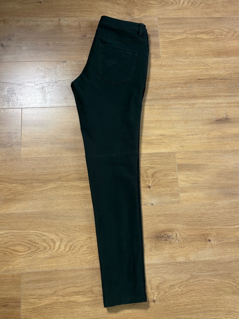 Lululemon ABC Skinny Pant 31 Dark Olive Reflective Cuff Stretch 5 Pocket - Picture 5 of 16